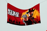 پرچم طرح Red Dead کد 5401