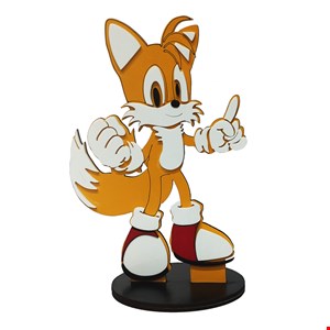 استند رو میزی  طرح Tails